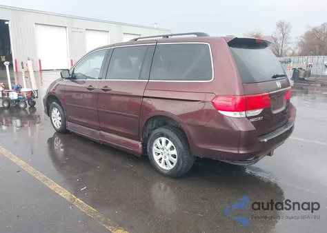2010 Honda Odyssey Ex-L z USA, uszkodzony, nr VIN 5FNRL3H68AB013106